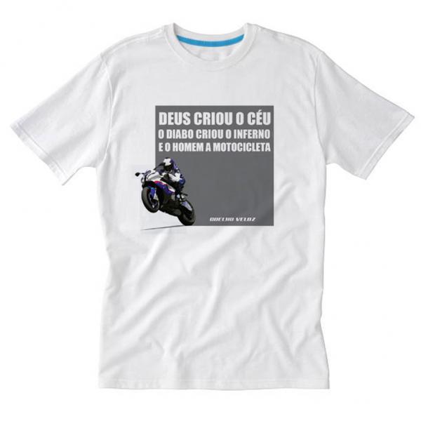 Camiseta CRIAÇÃO DO HOMEM - Coelho Veloz