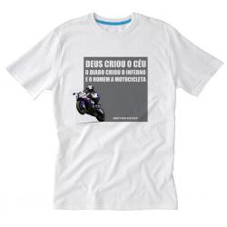 Camiseta CRIAÇÃO DO HOMEM - Coelho Veloz - Código CV-TSHIRT19